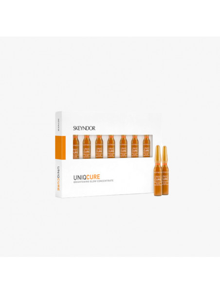 Ampollas Brightening glow concentrate Uniqcure 7x2ml SKEYNDOR