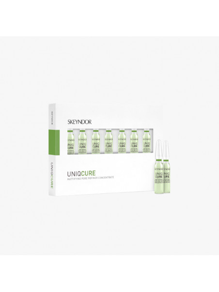 Ampollas Mattifying Pore Refiner concentrate Uniqcure 7x2ml