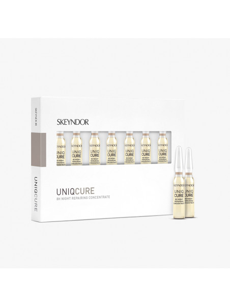 Ampollas 8H night repairing concentrate Uniqcure 7x2ml SKEYNDOR