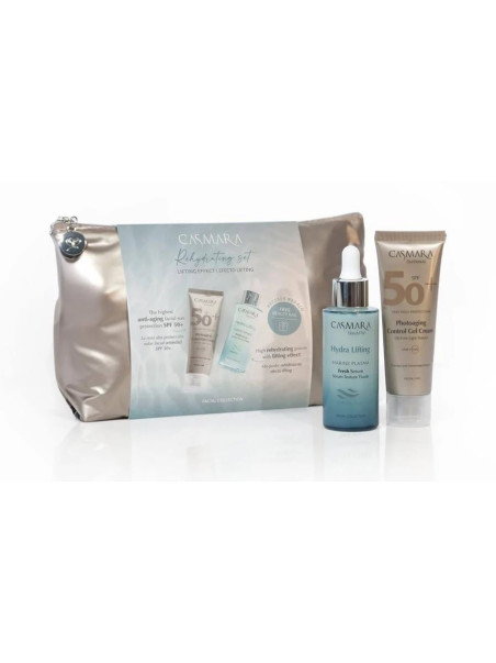 CASMARA Photoaging SPF50+ + Hydralifting Fresh Serum + Neceser