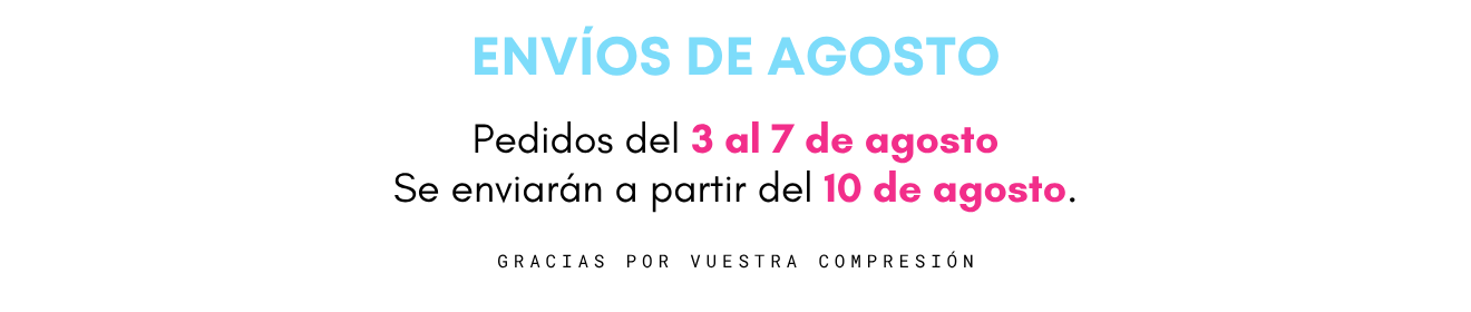 Envíos de agosto
